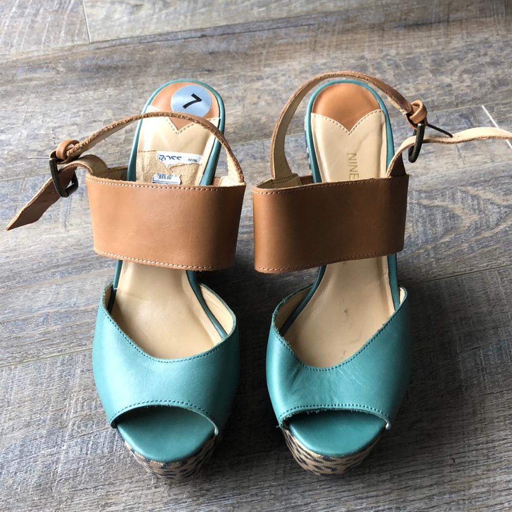 Tan Wedges
